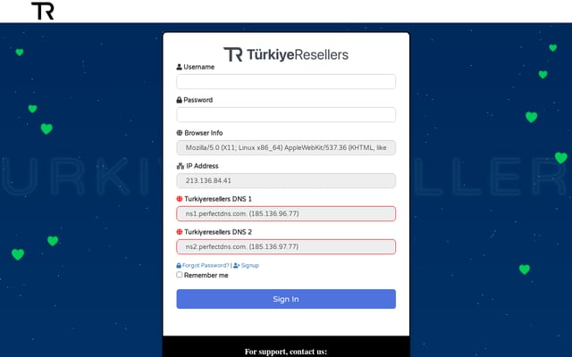 Screenshot of turkiyeresellers.net