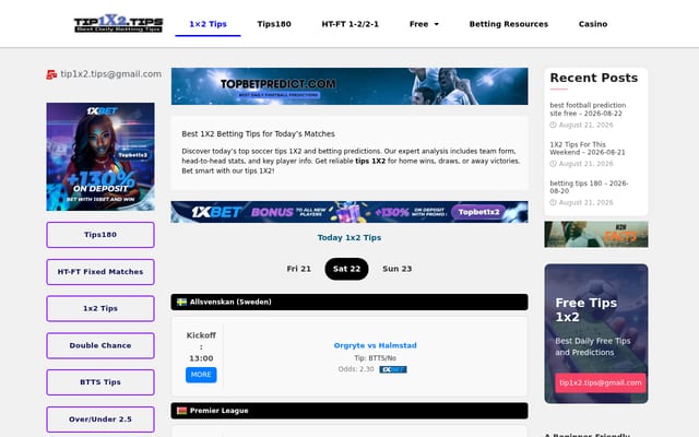 Screenshot of tip1x2.tips