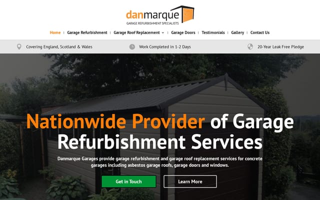 Screenshot of danmarque.co.uk