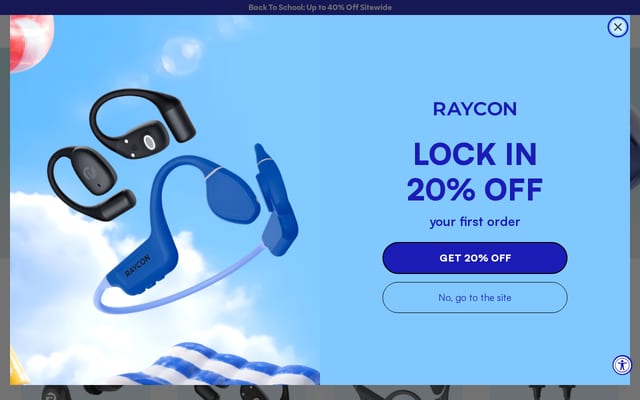 Screenshot of rayconglobal.com