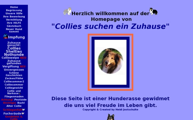 Screenshot of collies-suchen-ein-zuhause.de