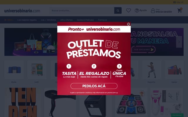 Screenshot of universobinario.com