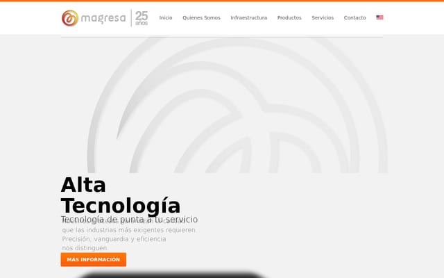 Screenshot of magresa.com.mx