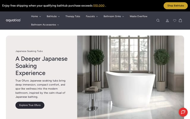 Screenshot of aquaticausa.com