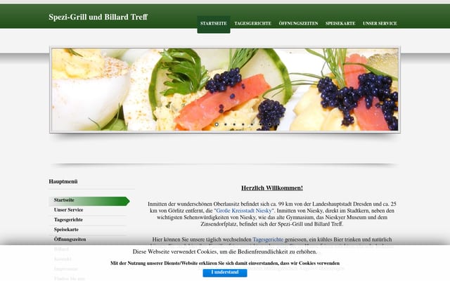 Screenshot of spezi-grill.de