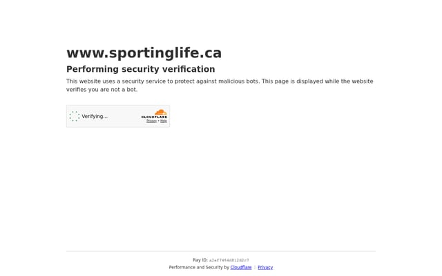 Screenshot of sportinglife.ca