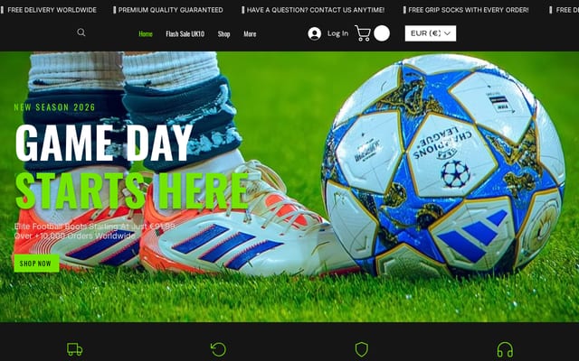 Screenshot of djboots.shop