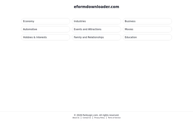 Screenshot of eformdownloader.com