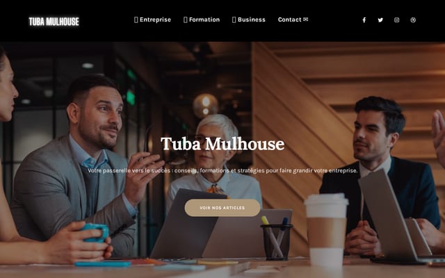 Screenshot of tuba-mulhouse.fr