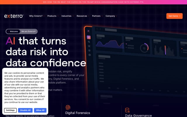 Screenshot of ediscoveryinsight.com