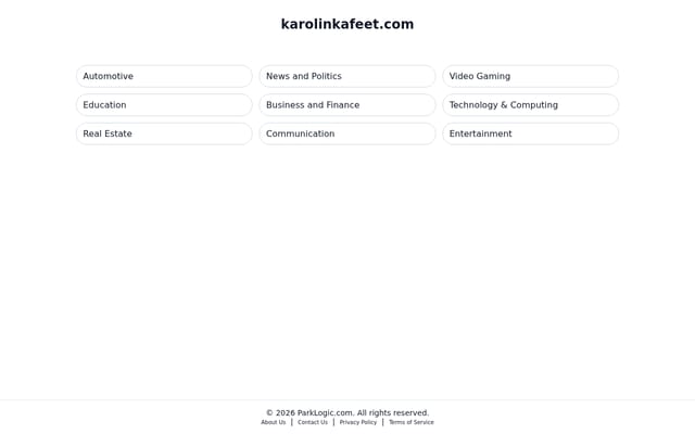 Screenshot of karolinkafeet.com
