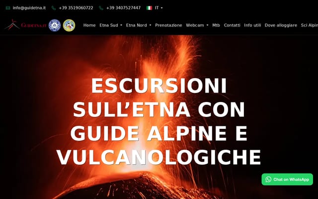 Screenshot of guidetna.it
