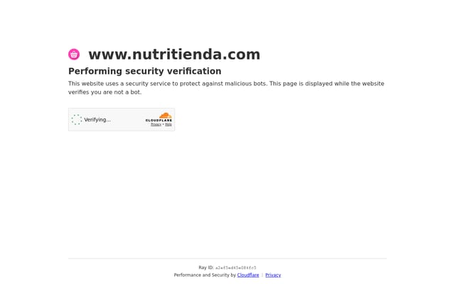 Screenshot of nutritienda.com
