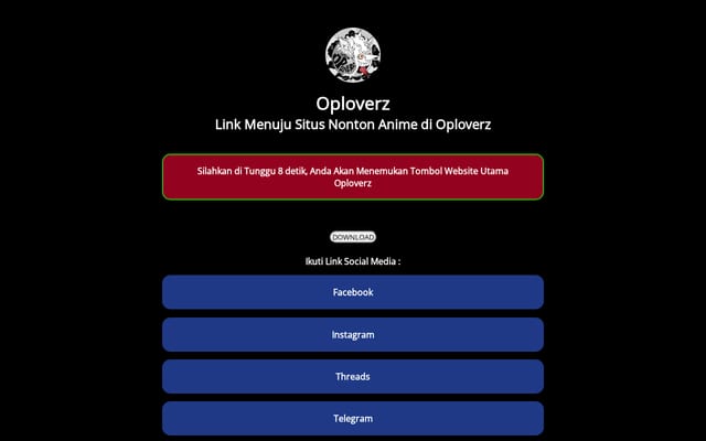Screenshot of oploverz.asia