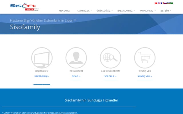 Screenshot of sisofamily.com.tr