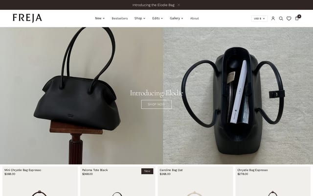Screenshot of frejanyc.com