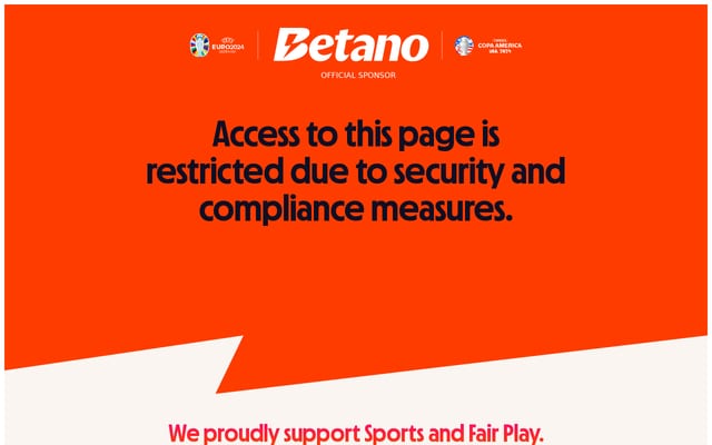 Screenshot of betano.ng