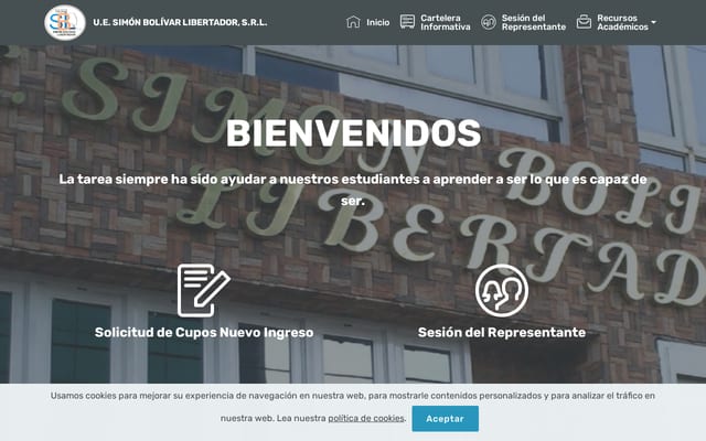 Screenshot of uesbl.com