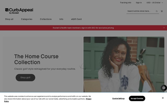 Screenshot of redfin-store.com