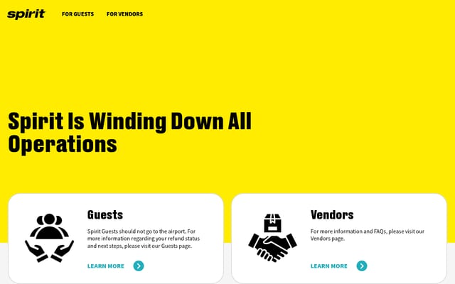 Screenshot of spiritwifi.com