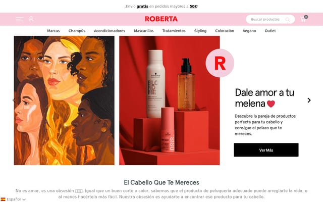 Screenshot of robertaonline.com
