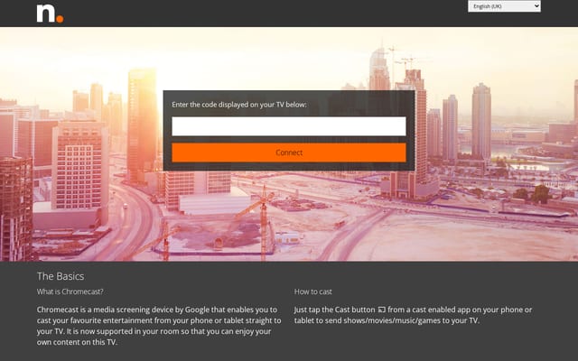 Screenshot of cast2.tv
