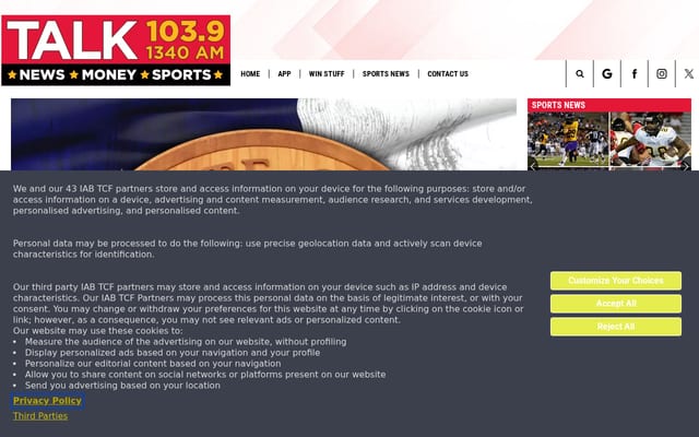 Screenshot of kkam.com