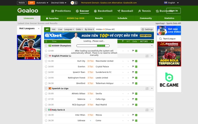 Screenshot of goaloo.com