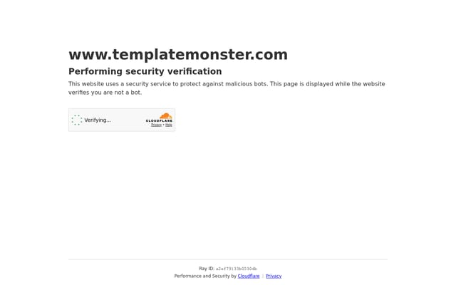 Screenshot of templatemonster.com