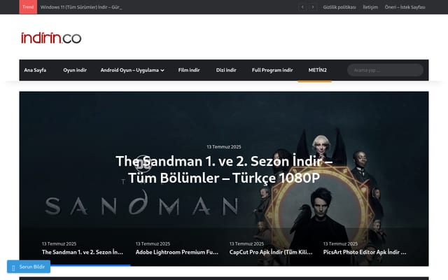 Screenshot of indirin.co
