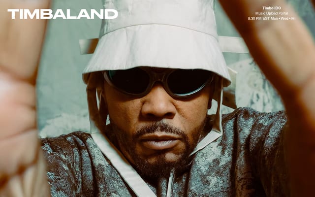 Screenshot of timbaland.com