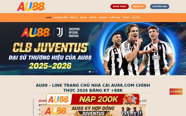 Screenshot of au88lc.com