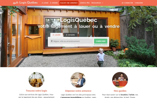 Screenshot of logisquebec.com