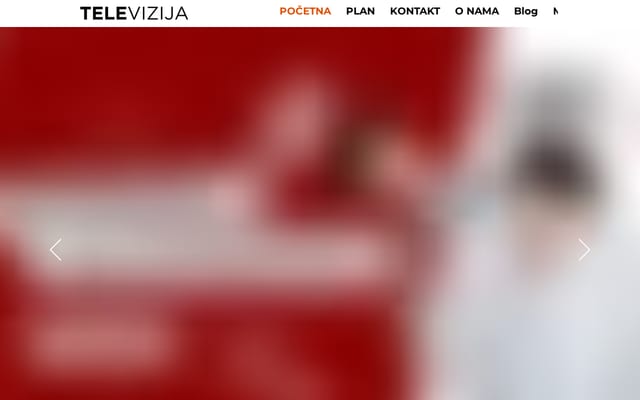 Screenshot of televizija.co