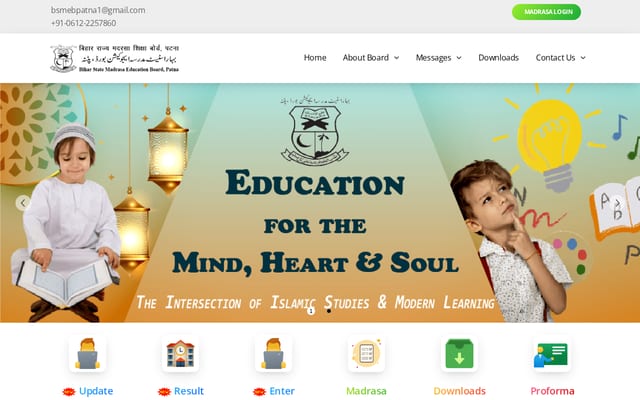 Screenshot of bsmeb.org