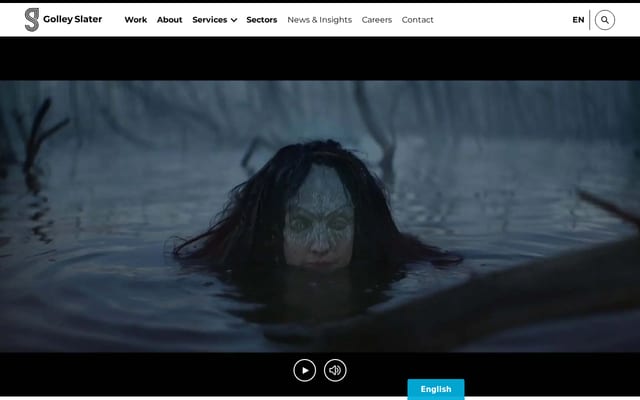 Screenshot of golleyslater.com