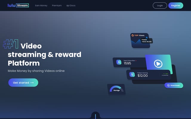 Screenshot of luluvdo.com