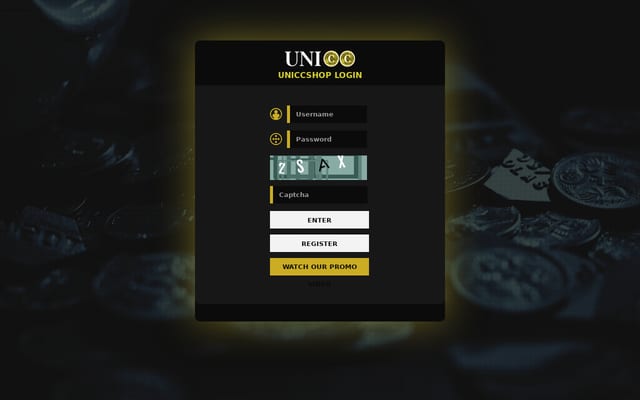 Screenshot of uniccshop.vc