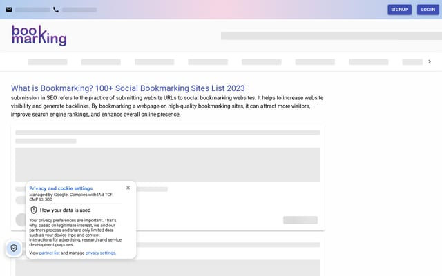 Screenshot of goarticles.info