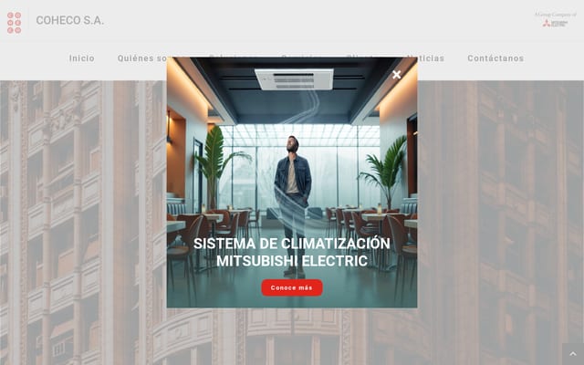 Screenshot of coheco.com