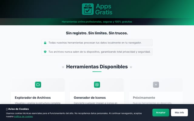 Screenshot of appsgratis.es