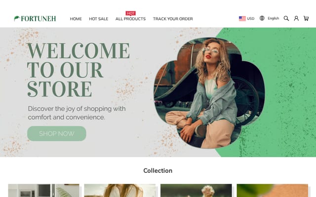 Screenshot of fortuneh.com