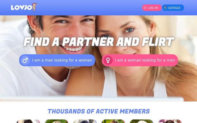 Screenshot of lovjo.com