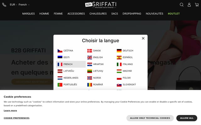 Screenshot of griffati.com