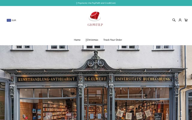 Screenshot of glowflip.com
