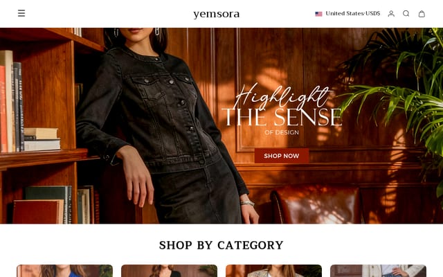 Screenshot of yemsora.com