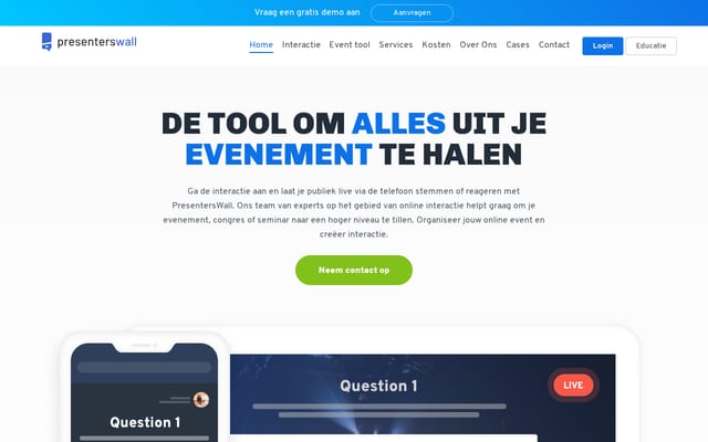 Screenshot of joinlive.mobi