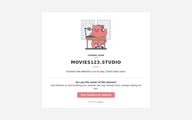 Screenshot of movies123.studio