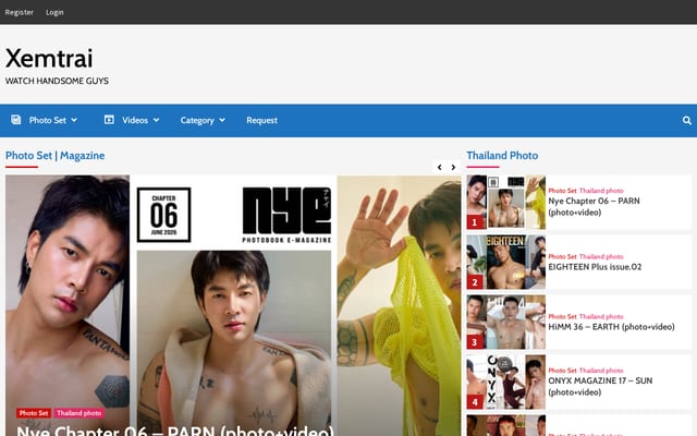 Screenshot of xemtrai.top