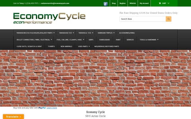 Screenshot of economycycle.com